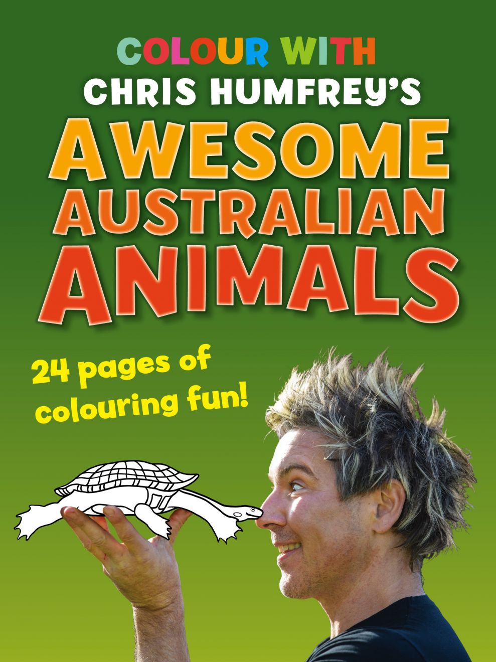 Colour with Chris Humfrey's Awesome Australian Animals