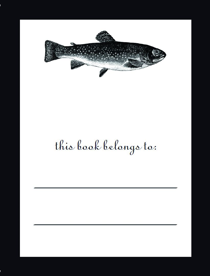Bookplates - Fish