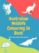 Australian Wildife Colouring In Book