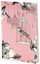 Gilded Writing Pink Birdcage